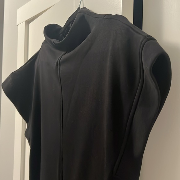 NWT Alembika cowl neck blk long dress - Picture 2 of 8